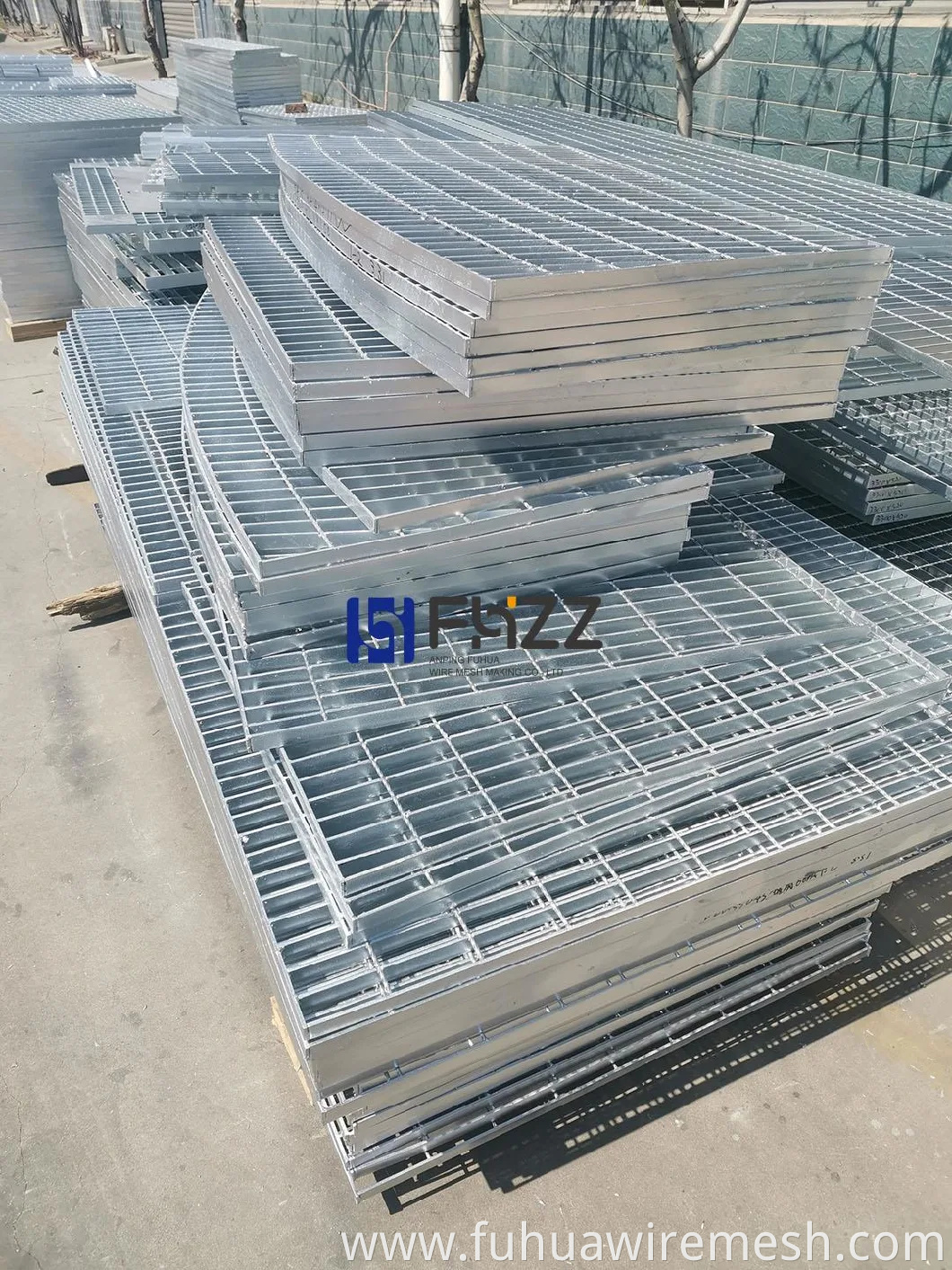 Press Welded Metal Open Bar Steel Gratings, Hot Dipped Galvanized Steel Bar Gratings for Construction